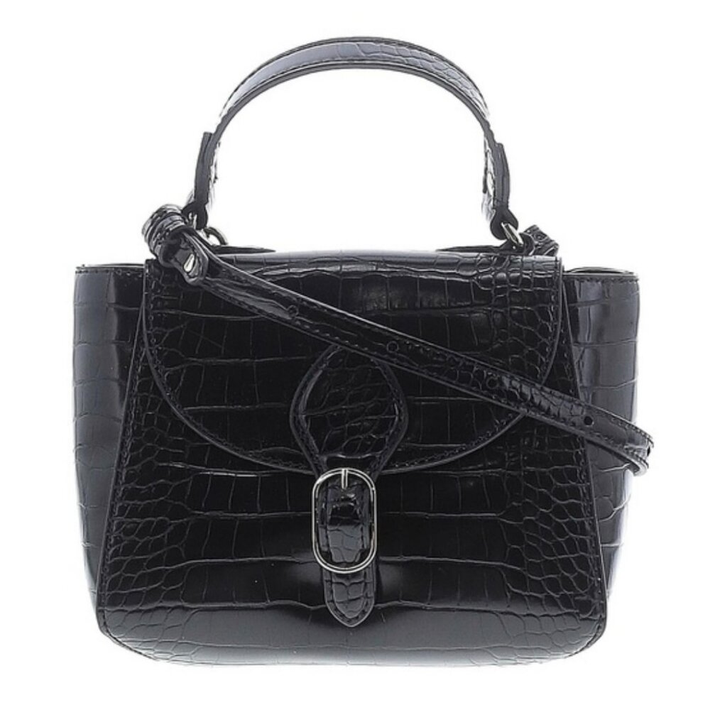 Banana Republic Croco Embossed Crossbody Bag